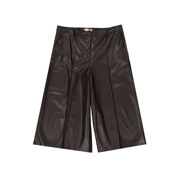 BLANCA VITA Pants - BLANCA VITA Brown Polyethylene Bermuda Women's Shorts